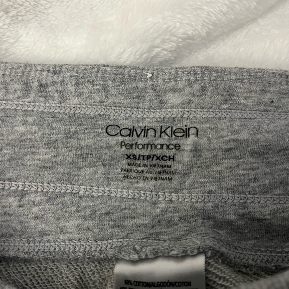 Calvin Klein Grey Logo Joggers size extra small - Picture 2 of 4